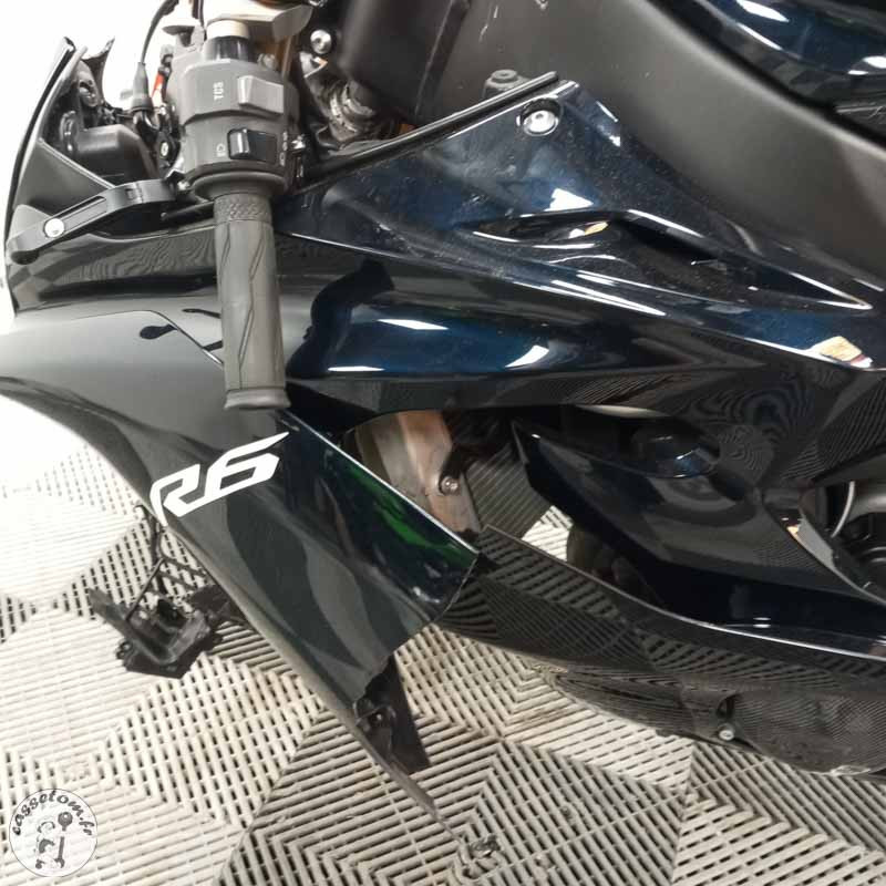 YAMAHA YZFR6 599 2019 accidentée - La Casse de l Oncle Tom