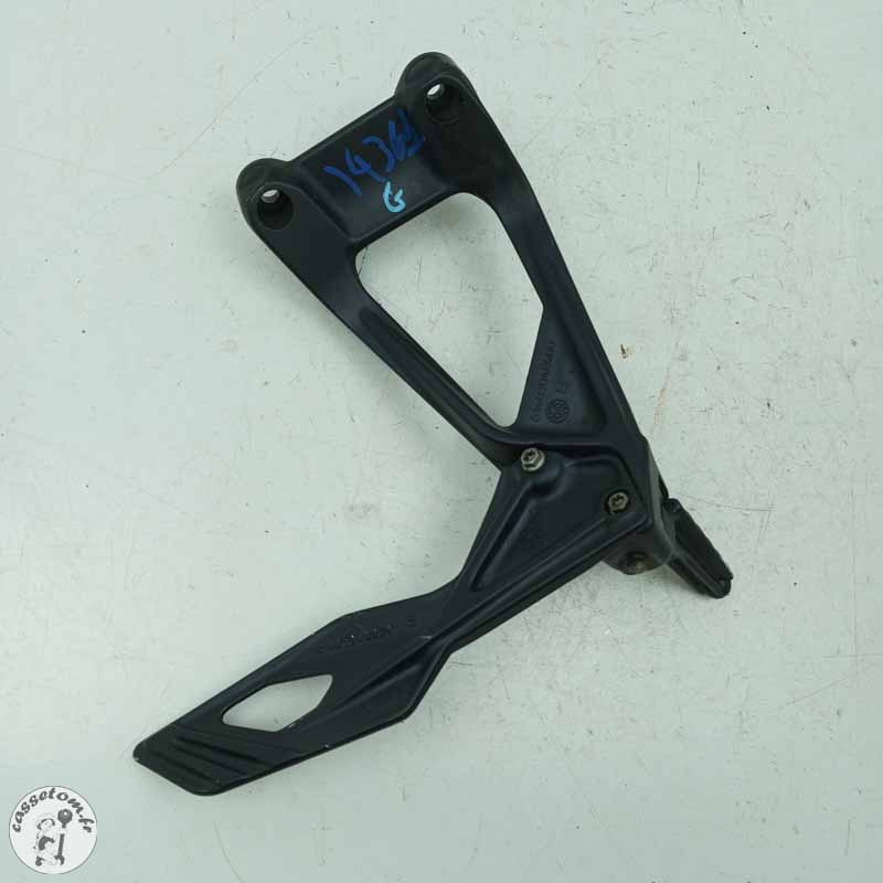 Platine avec repose pied arrière gauche  Ktm 1290 super duck gt 2017 - Cassetom - Nos pieces motos