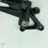 Platine avec repose pied avant gauche  Ktm 1290 super duck gt 2017 - Cassetom - Nos pieces motos