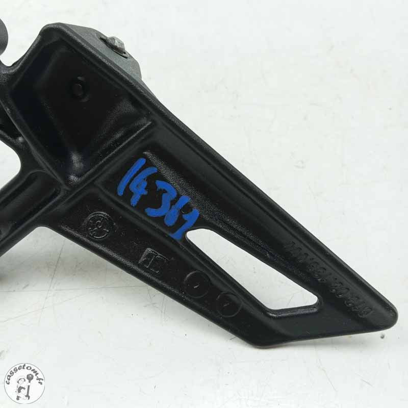 Platine avec repose pied avant gauche  Ktm 1290 super duck gt 2017 - Cassetom - Nos pieces motos