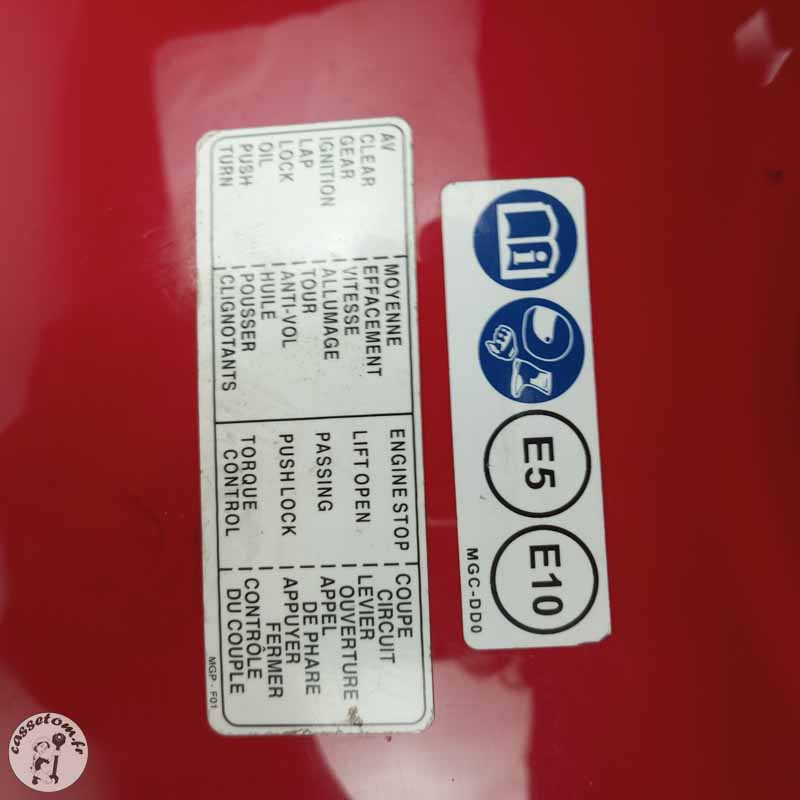 Réservoir d'essence  Honda 650 cbr ra 2022 - Cassetom - Nos pieces motos