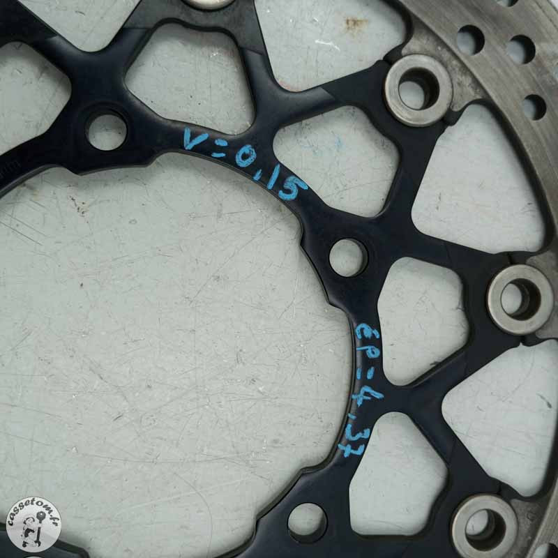 Disque de frein avant 1  Honda 650 cbr ra 2022 - Cassetom - Nos pieces motos