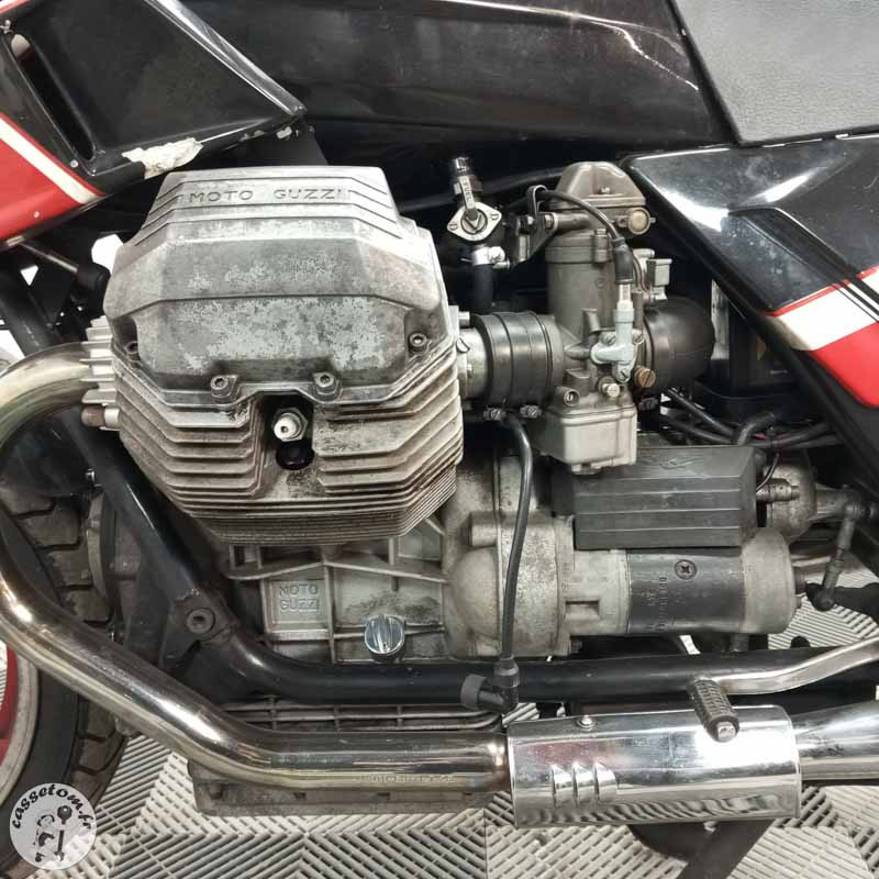 GUZZI 1000MANS 948 1990 accidentée - La Casse de l Oncle Tom