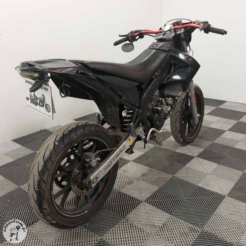 DERBI 50 SENDA 2012 accidentée - La Casse de l Oncle Tom