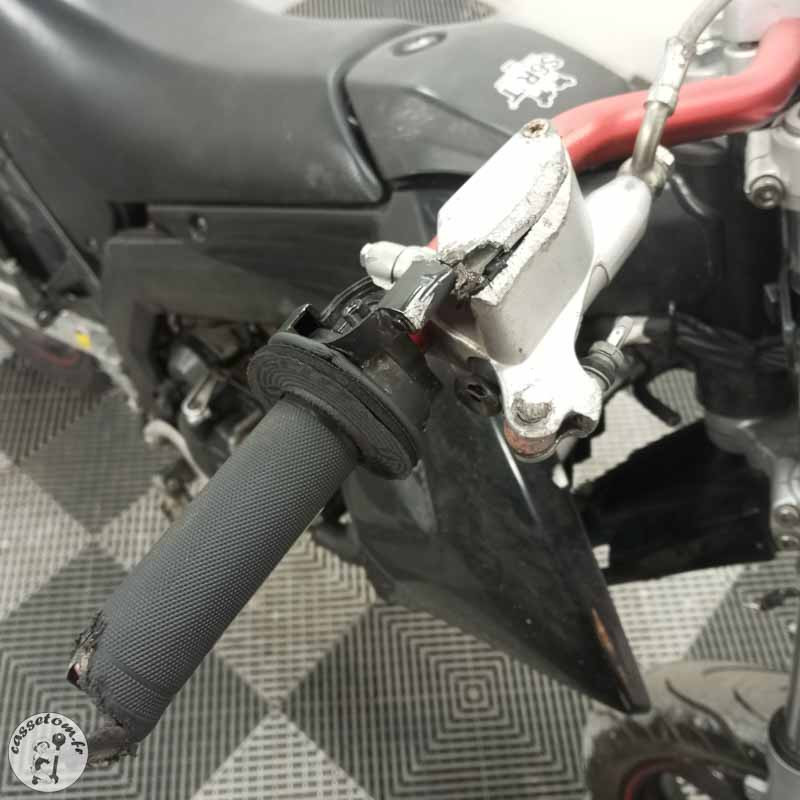 DERBI 50 SENDA 2012 accidentée - La Casse de l Oncle Tom