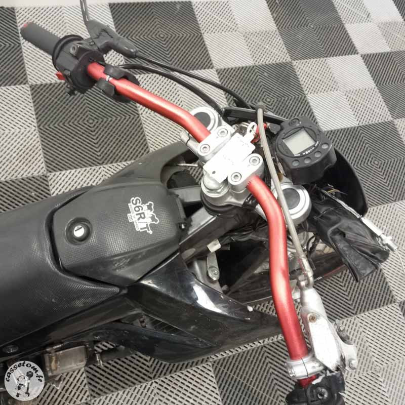 DERBI 50 SENDA 2012 accidentée - La Casse de l Oncle Tom
