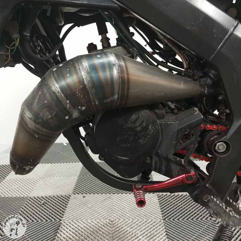 DERBI 50 SENDA 2012 accidentée - La Casse de l Oncle Tom