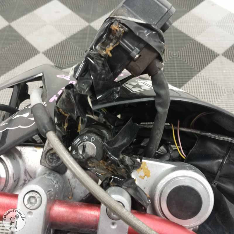 DERBI 50 SENDA 2012 accidentée - La Casse de l Oncle Tom
