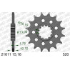Kit chaîne AFAM 520 XSR4 - 15/46-122 - Couronne acier standard