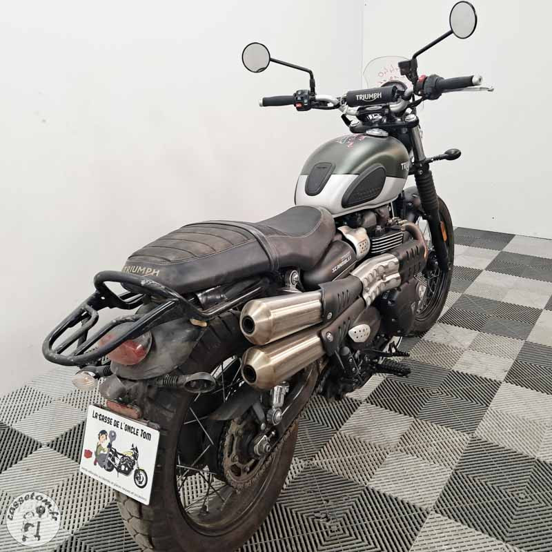 TRIUMPH STREETSCR 900 2020 accidentée - La Casse de l Oncle Tom