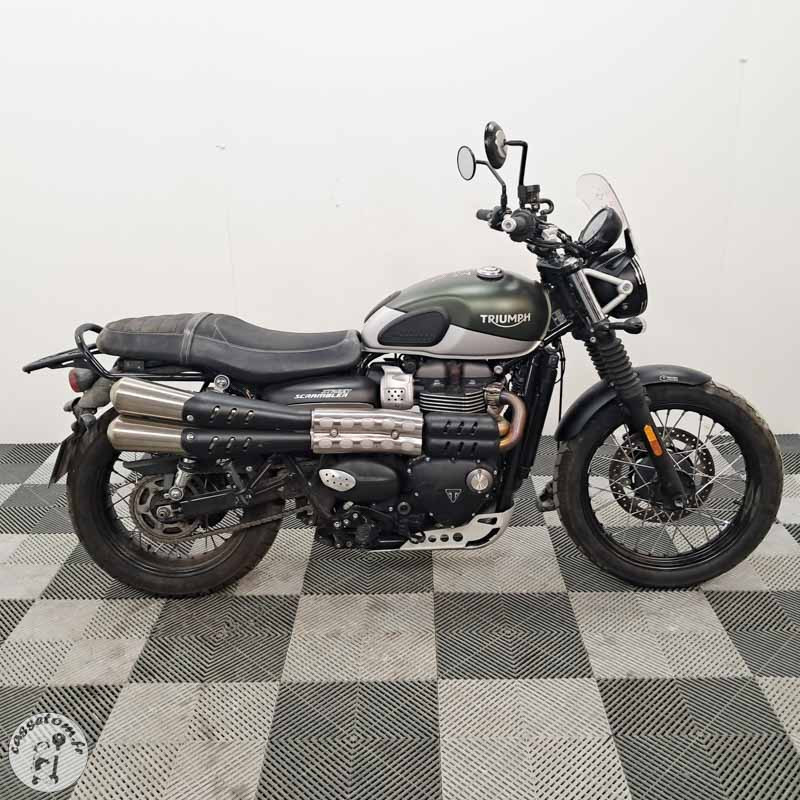 TRIUMPH STREETSCR 900 2020 accidentée - La Casse de l Oncle Tom