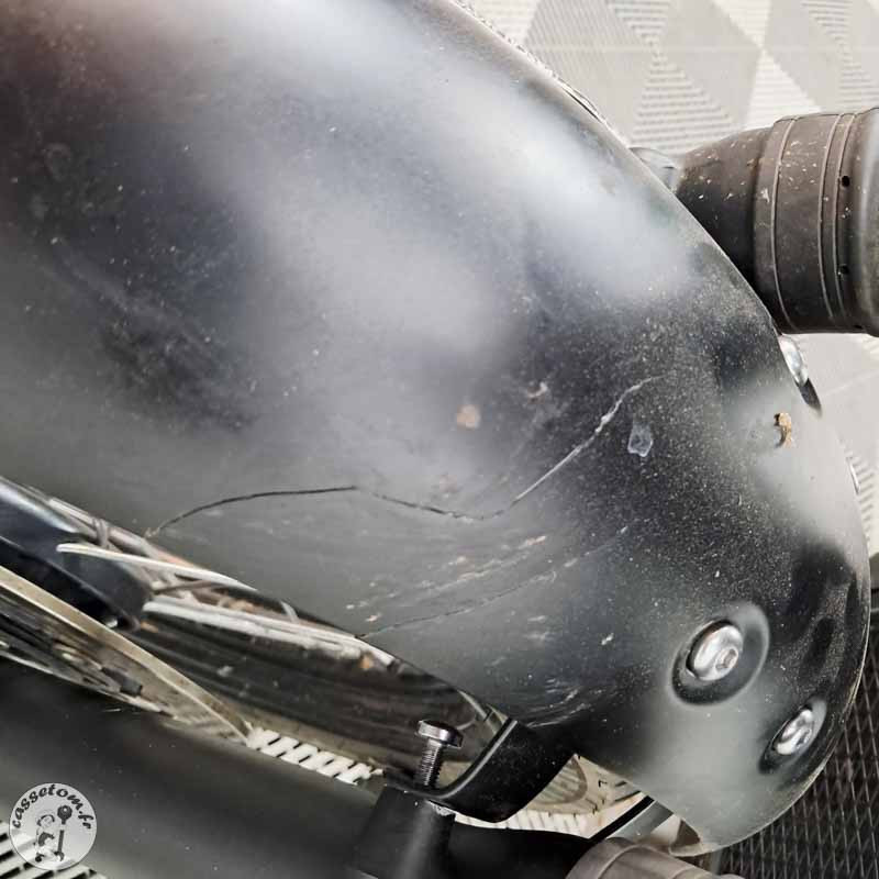 TRIUMPH STREETSCR 900 2020 accidentée - La Casse de l Oncle Tom