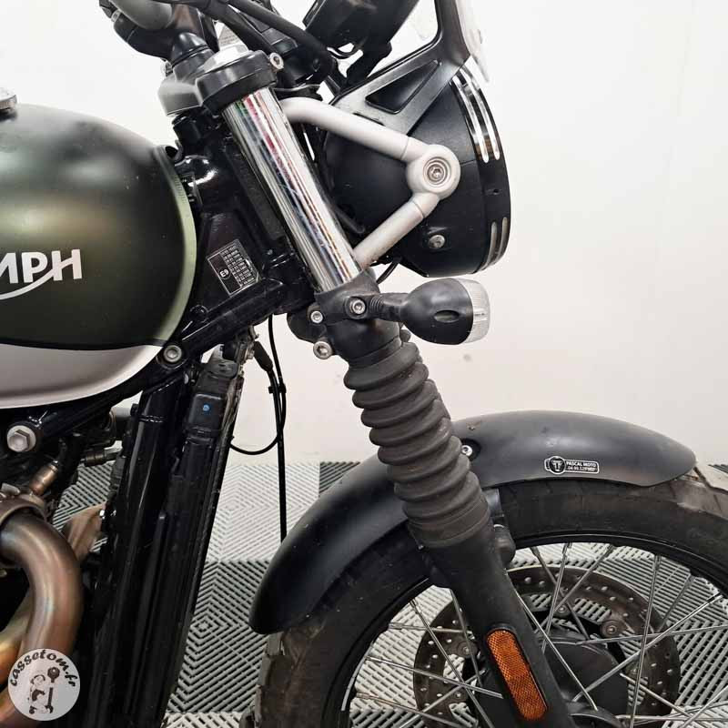 TRIUMPH STREETSCR 900 2020 accidentée - La Casse de l Oncle Tom