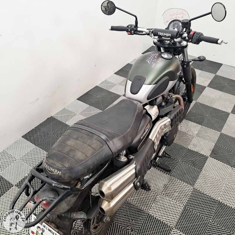 TRIUMPH STREETSCR 900 2020 accidentée - La Casse de l Oncle Tom