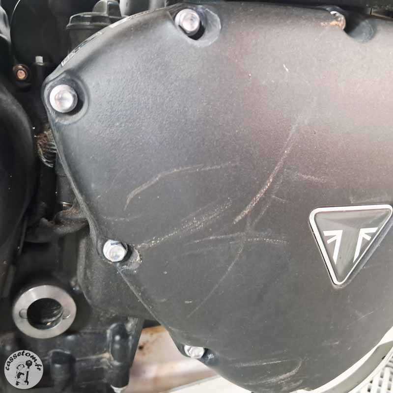 TRIUMPH STREETSCR 900 2020 accidentée - La Casse de l Oncle Tom