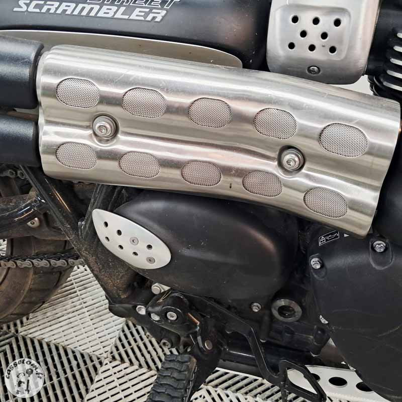 TRIUMPH STREETSCR 900 2020 accidentée - La Casse de l Oncle Tom
