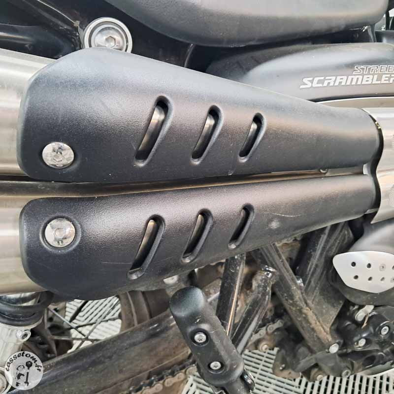 TRIUMPH STREETSCR 900 2020 accidentée - La Casse de l Oncle Tom