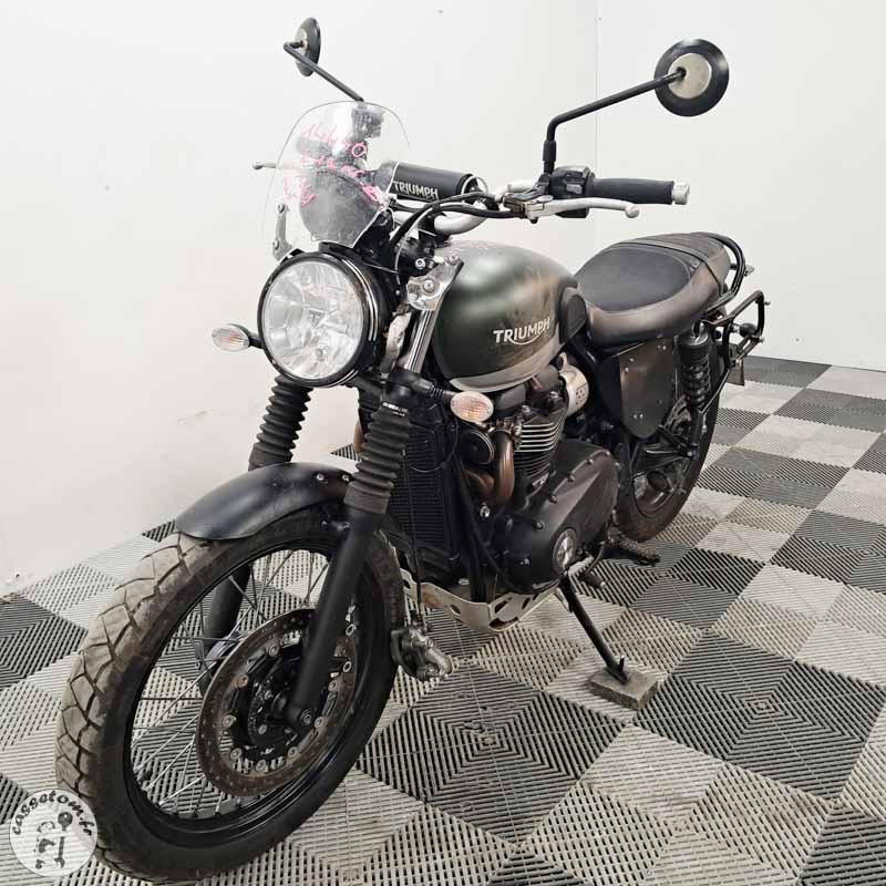 TRIUMPH STREETSCR 900 2020 accidentée - La Casse de l Oncle Tom