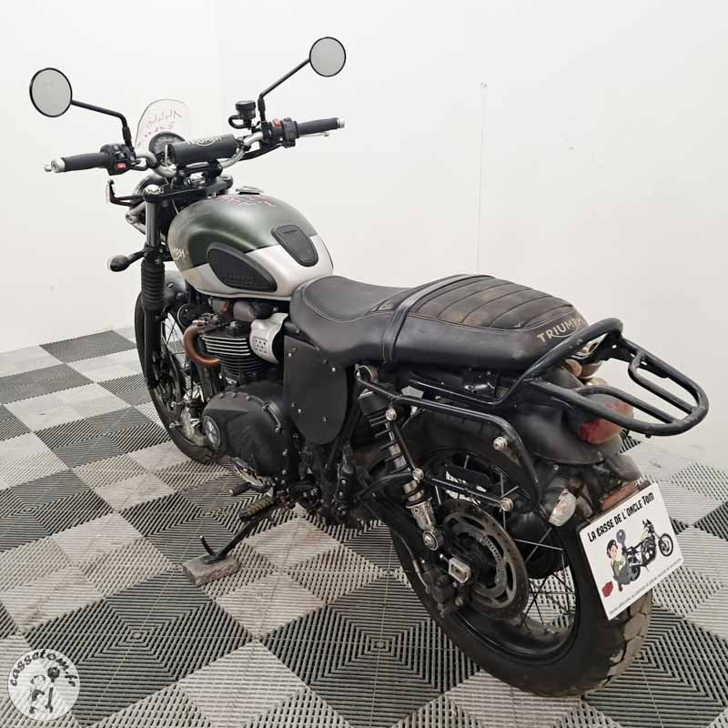 TRIUMPH STREETSCR 900 2020 accidentée - La Casse de l Oncle Tom
