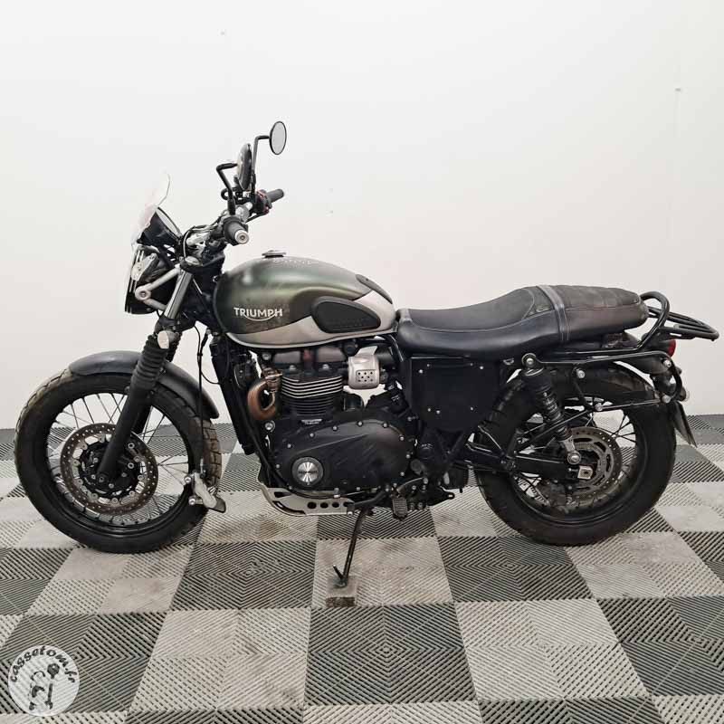 TRIUMPH STREETSCR 900 2020 accidentée - La Casse de l Oncle Tom
