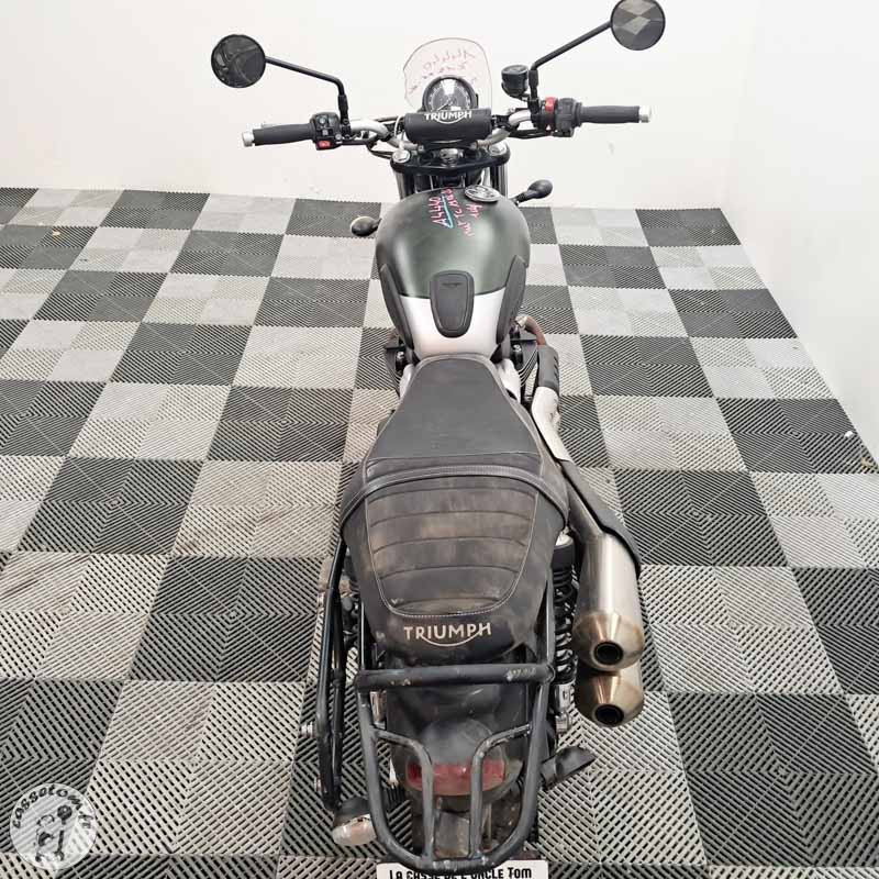 TRIUMPH STREETSCR 900 2020 accidentée - La Casse de l Oncle Tom