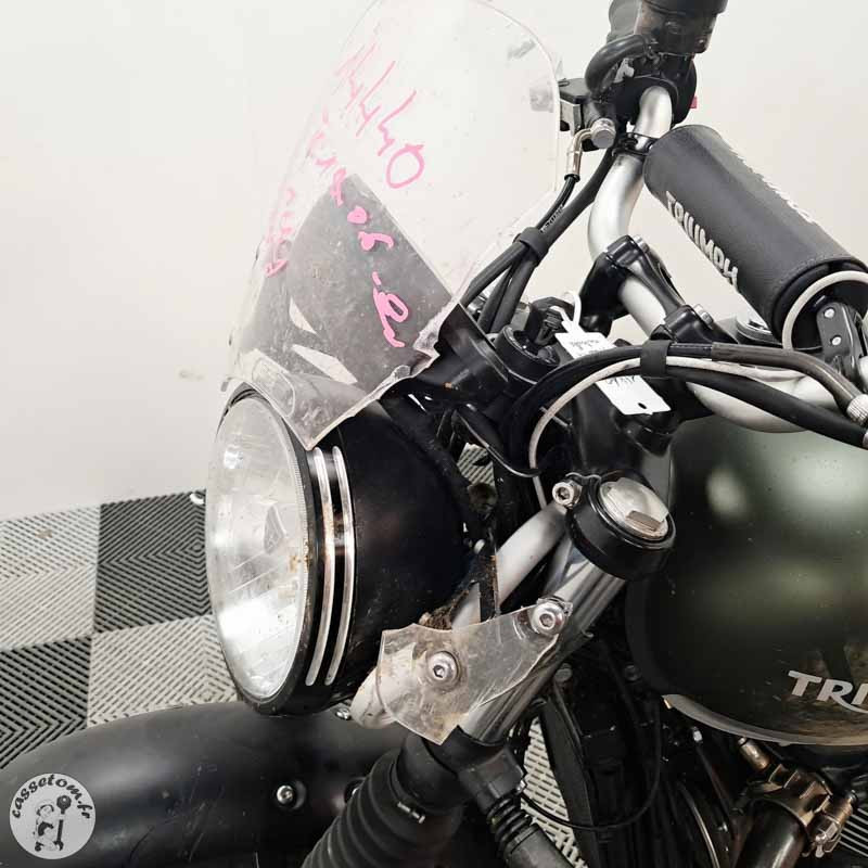 TRIUMPH STREETSCR 900 2020 accidentée - La Casse de l Oncle Tom