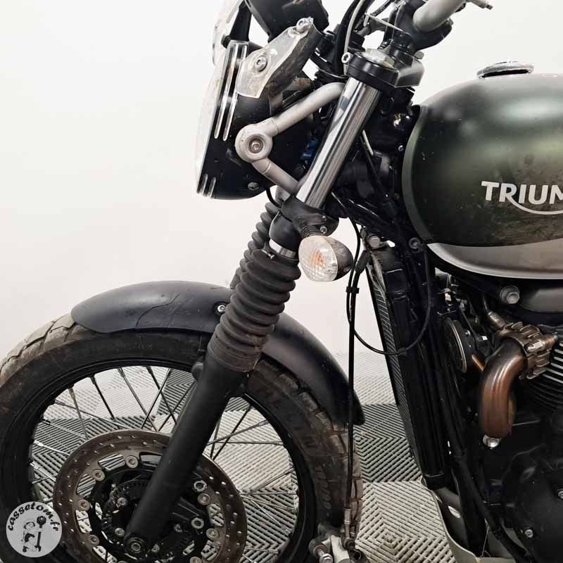 TRIUMPH STREETSCR 900 2020 accidentée - La Casse de l Oncle Tom
