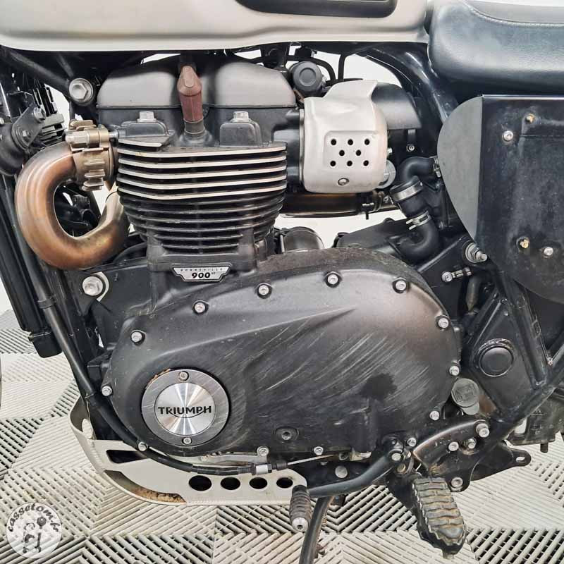 TRIUMPH STREETSCR 900 2020 accidentée - La Casse de l Oncle Tom