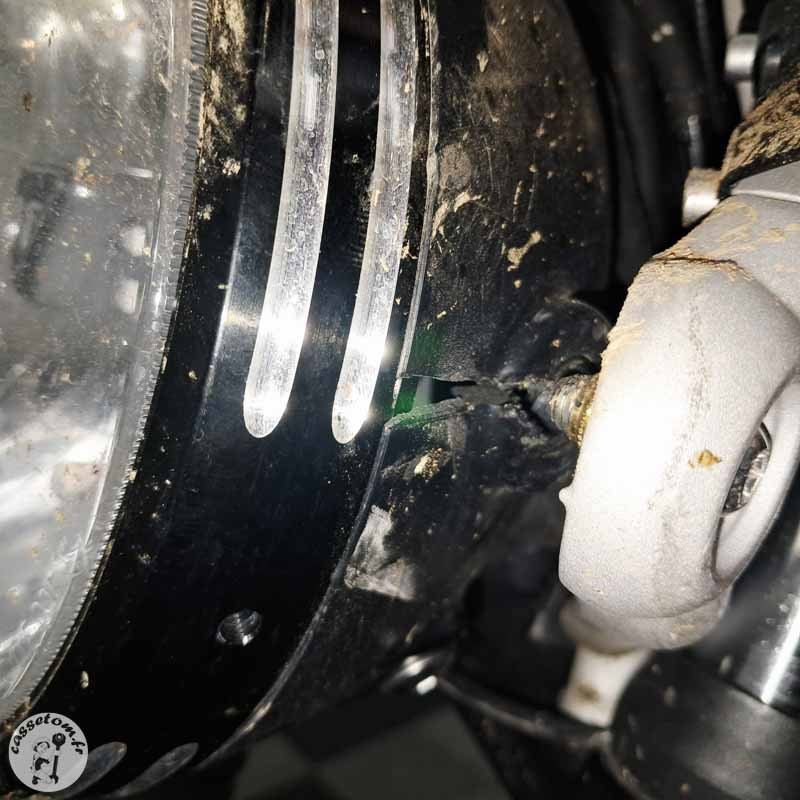 TRIUMPH STREETSCR 900 2020 accidentée - La Casse de l Oncle Tom