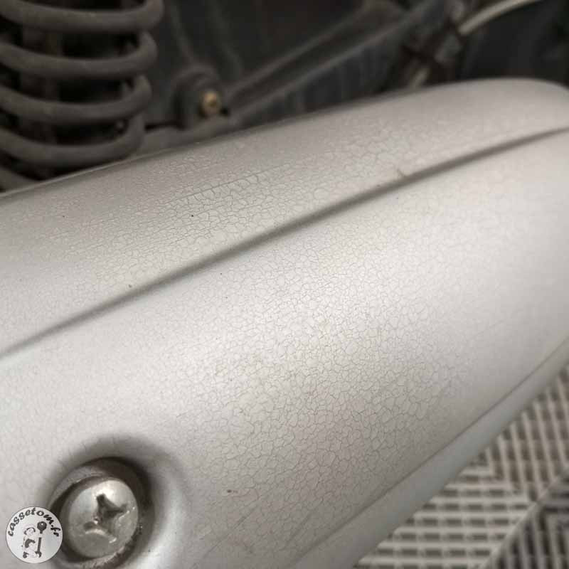 YAMAHA YP125 124 2005 accidente - La Casse de l Oncle Tom