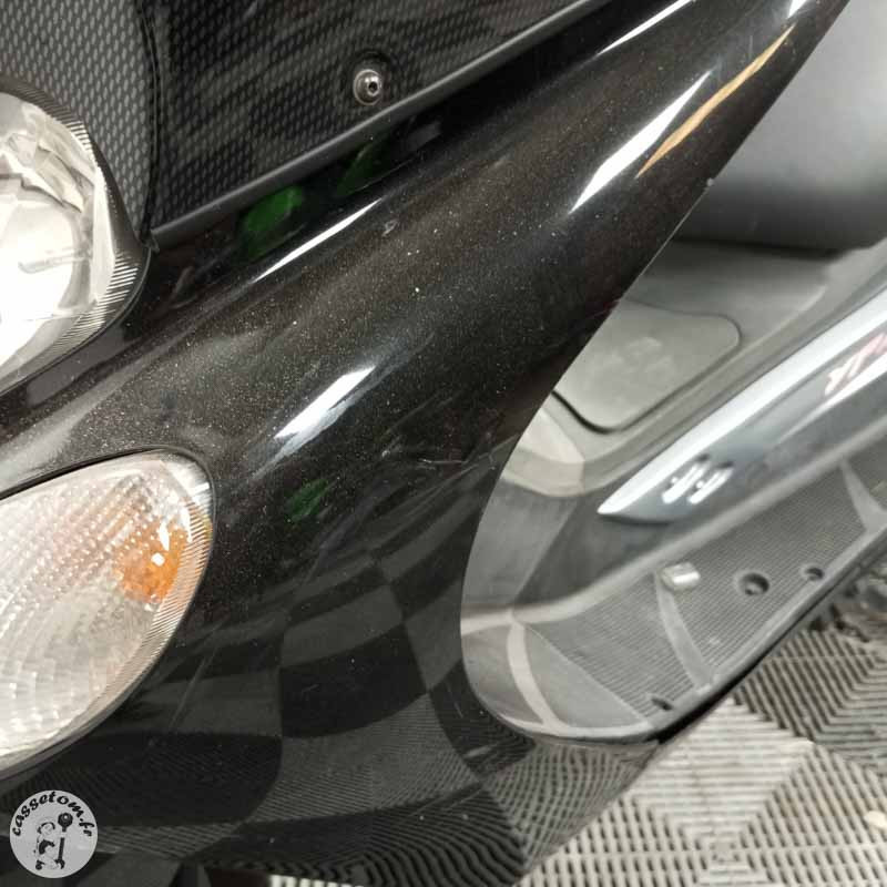 YAMAHA YP125 124 2005 accidente - La Casse de l Oncle Tom