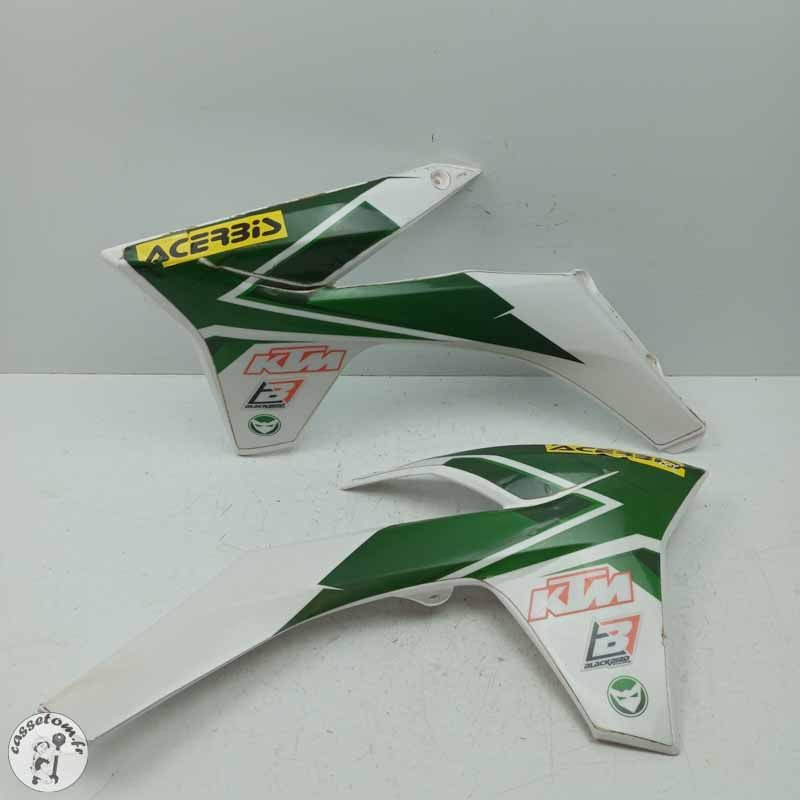 Carénage ouie avant gauche et droit  Ktm 250 exc 2012 - Cassetom - Nos pieces motos