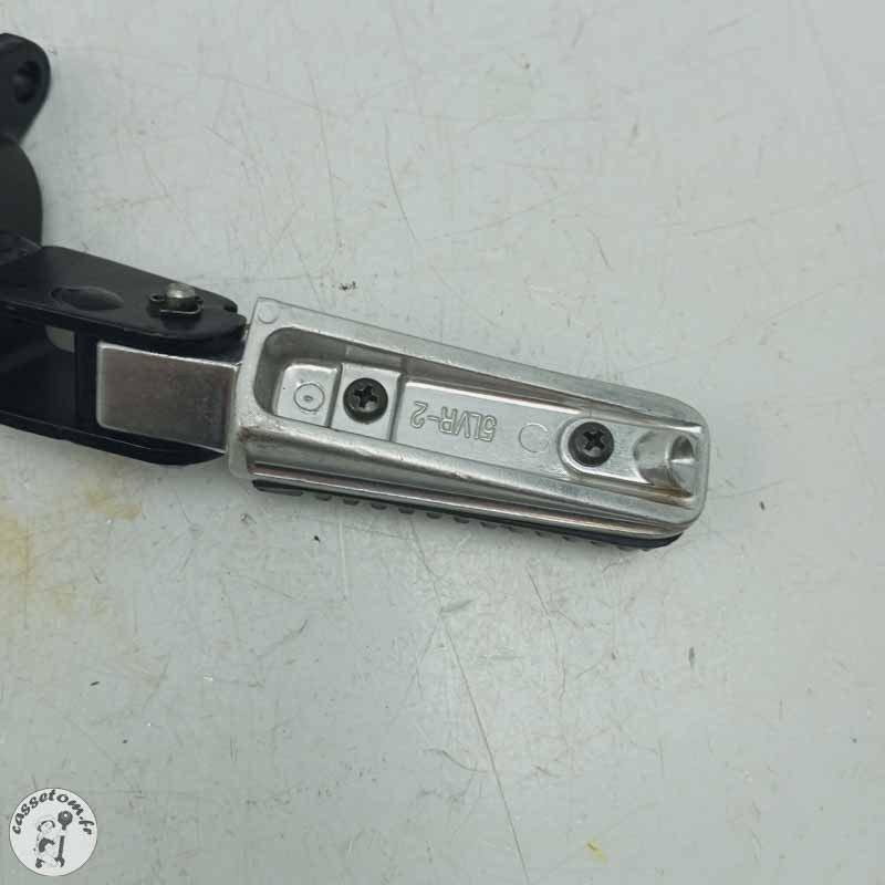 Platines avec reposes pieds arrière  Yamaha 125 x max 2008 - Cassetom - Nos pieces motos
