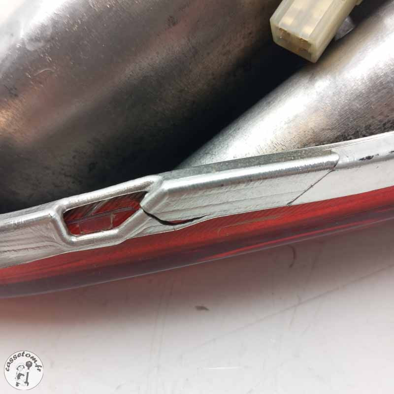 Feux arrière Yamaha 125 x max 2008 - Cassetom - Nos pieces motos