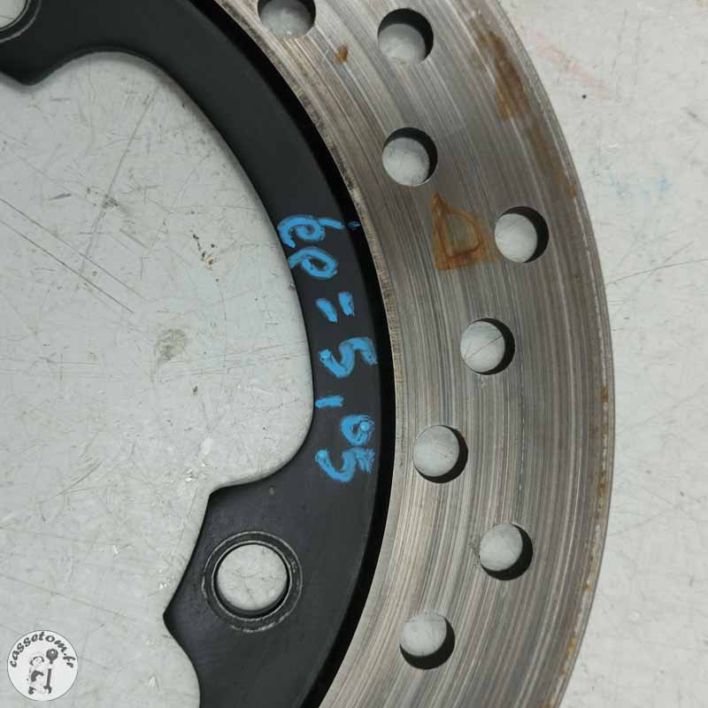 Disque de frein arrière  Honda 750 x-adv 2020 - Cassetom - Nos pieces motos