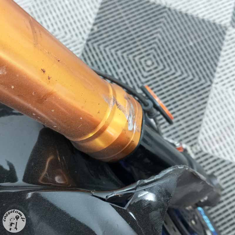YAMAHA MT-09 890 2021 accidentee - La Casse de l Oncle Tom