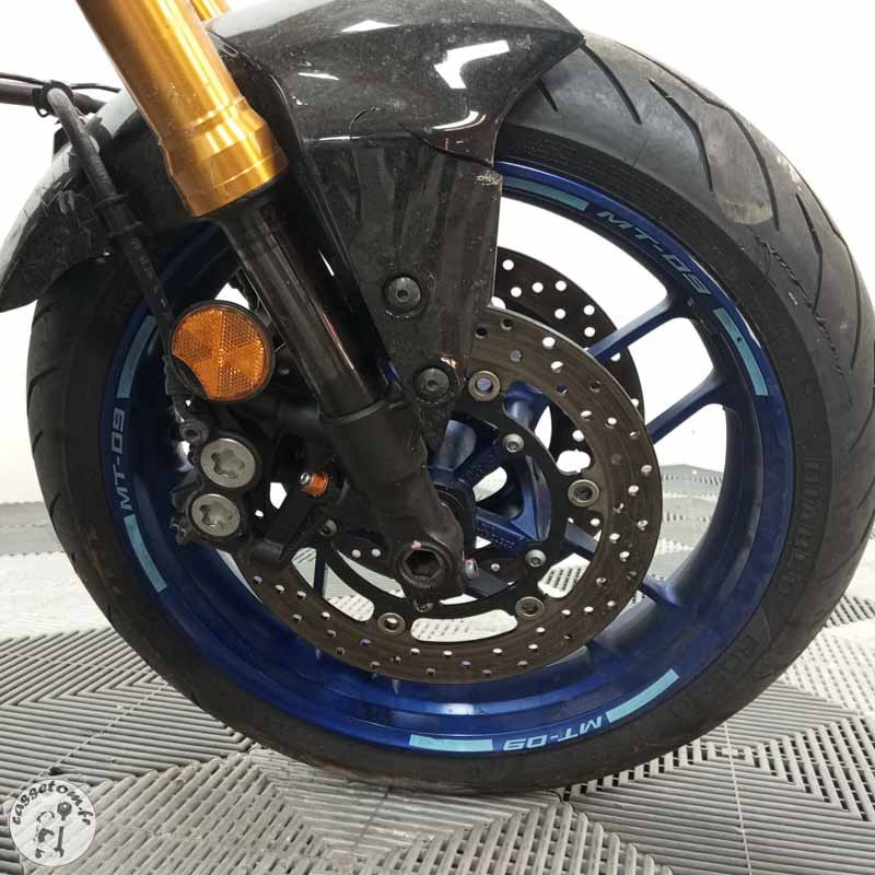 YAMAHA MT-09 890 2021 accidentee - La Casse de l Oncle Tom