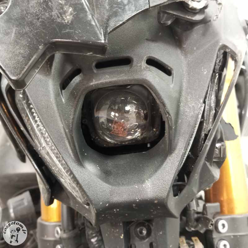 YAMAHA MT-09 890 2021 accidentee - La Casse de l Oncle Tom