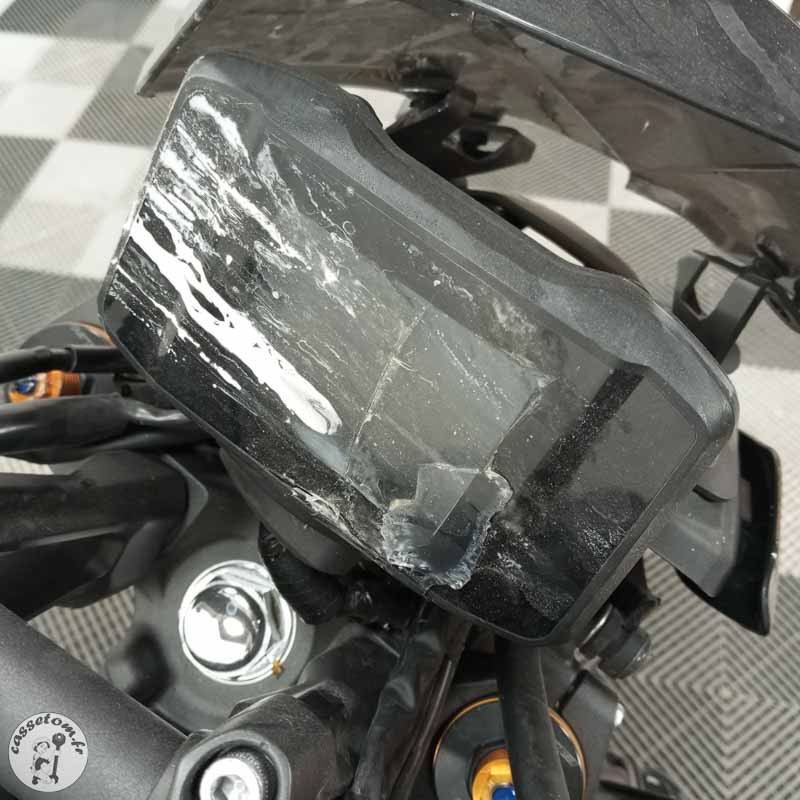 YAMAHA MT-09 890 2021 accidentee - La Casse de l Oncle Tom