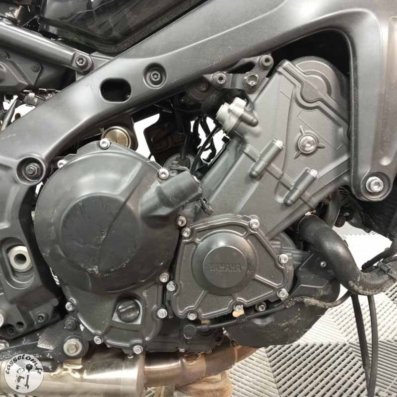 YAMAHA MT-09 890 2021 accidentee - La Casse de l Oncle Tom