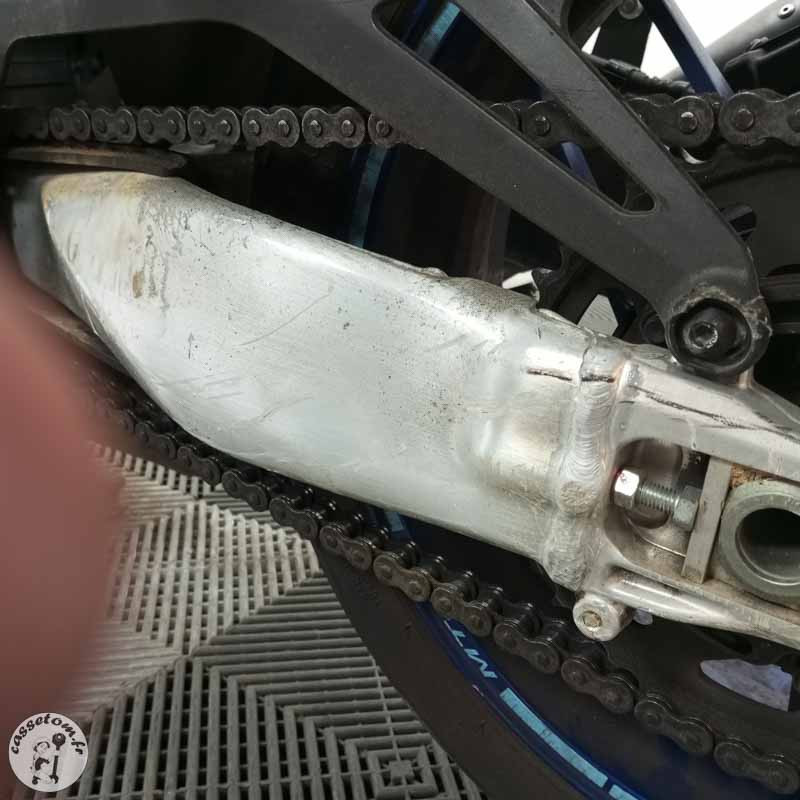YAMAHA MT-09 890 2021 accidentee - La Casse de l Oncle Tom