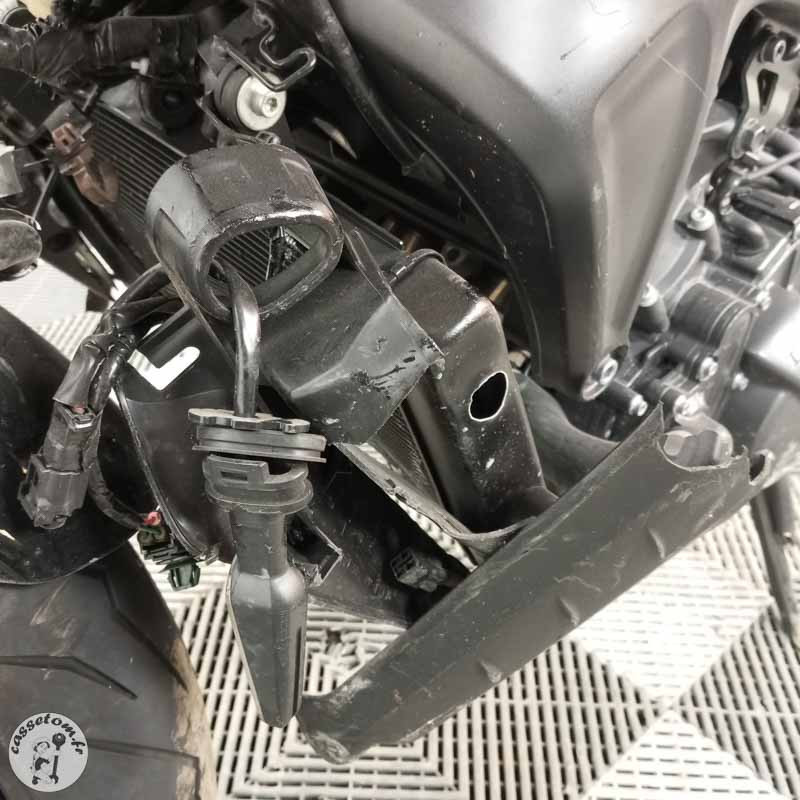 YAMAHA MT-09 890 2021 accidentee - La Casse de l Oncle Tom