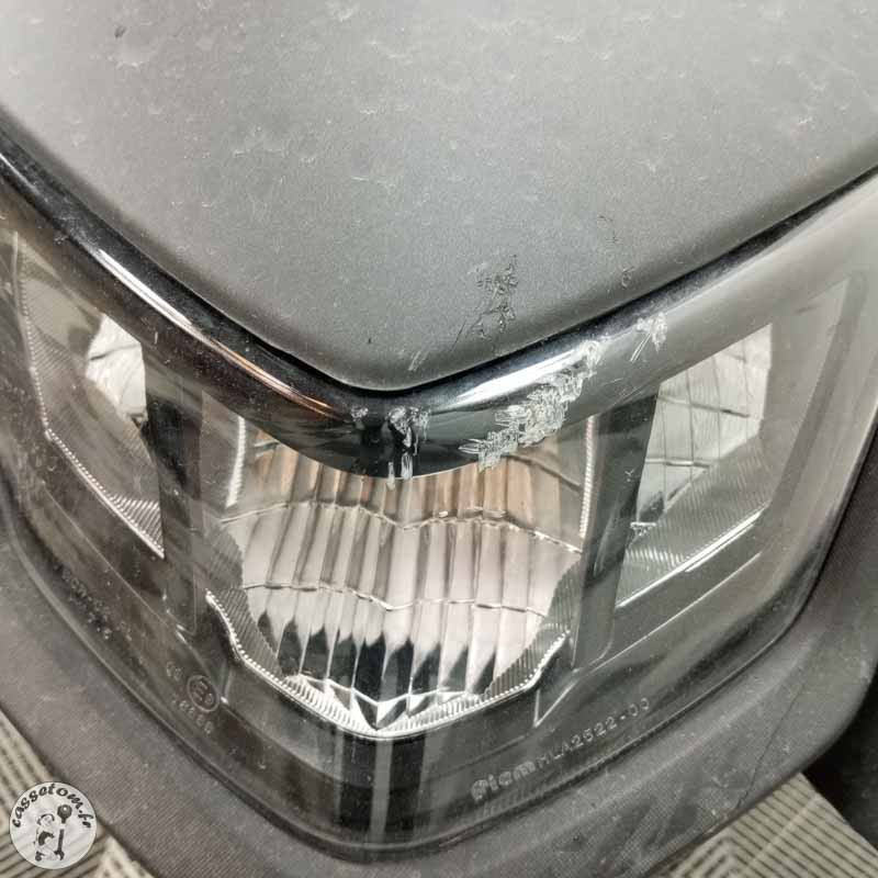 YAMAHA RAYZR 124 2025 accidenté - La Casse de l Oncle Tom