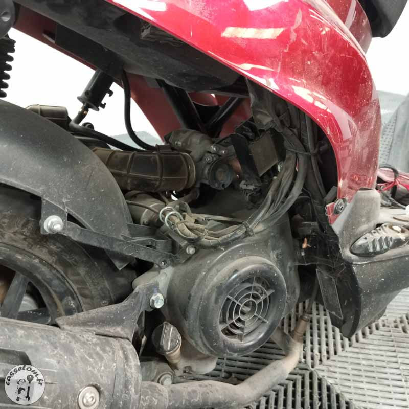 JM MOTORS GST50QT 50 2026 accidentée - La Casse de l Oncle Tom
