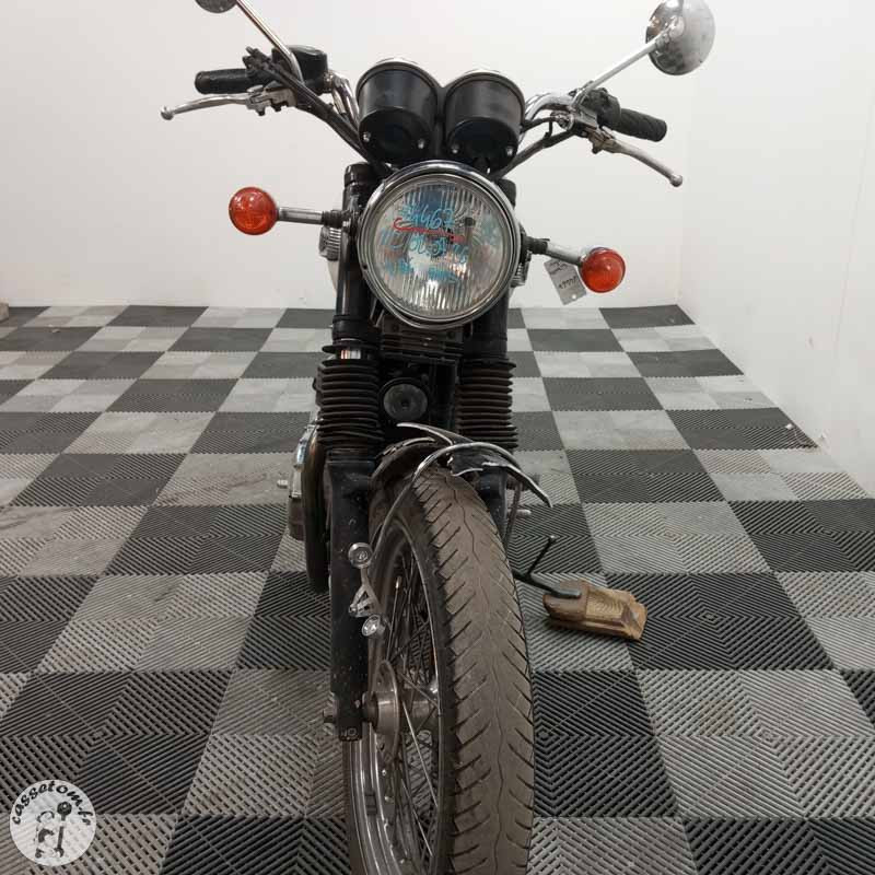 TRIUMPH BONNEVILLE T100 865 2007 accidentée - La Casse de l Oncle Tom