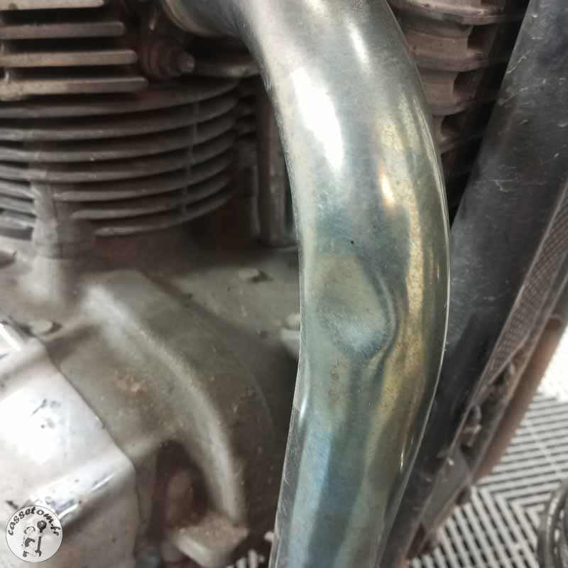 TRIUMPH BONNEVILLE T100 865 2007 accidentée - La Casse de l Oncle Tom