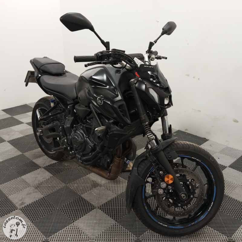 YAMAHA MT-07 689 2021 accidentée - La Casse de l Oncle Tom