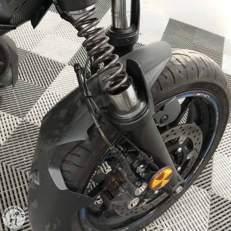 YAMAHA MT-07 689 2021 accidentée - La Casse de l Oncle Tom