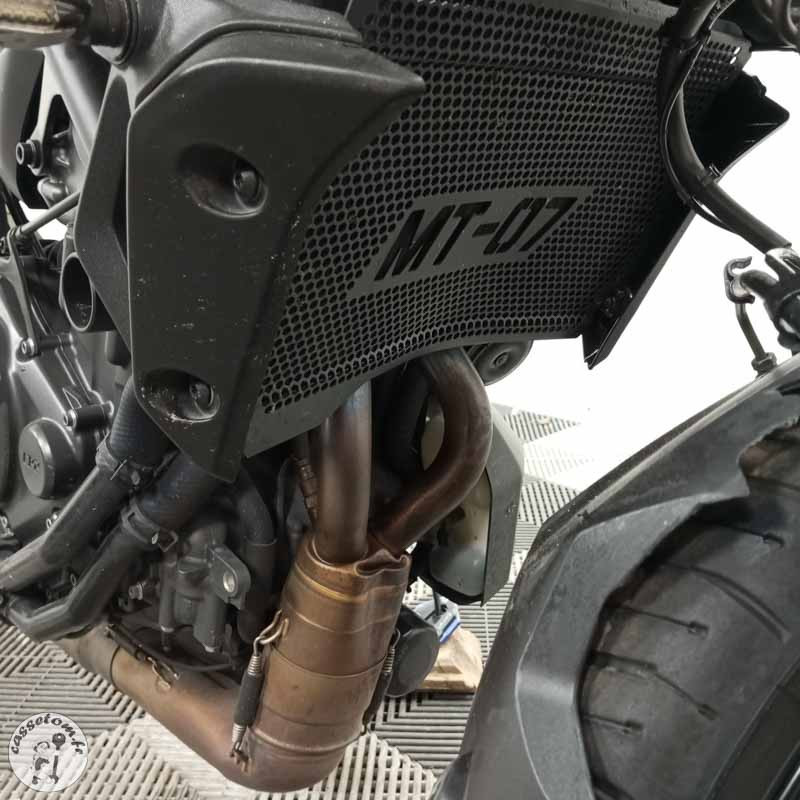 YAMAHA MT-07 689 2021 accidentée - La Casse de l Oncle Tom