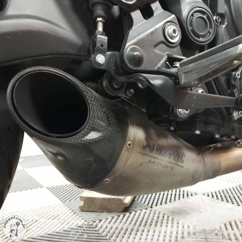 YAMAHA MT-07 689 2021 accidentée - La Casse de l Oncle Tom